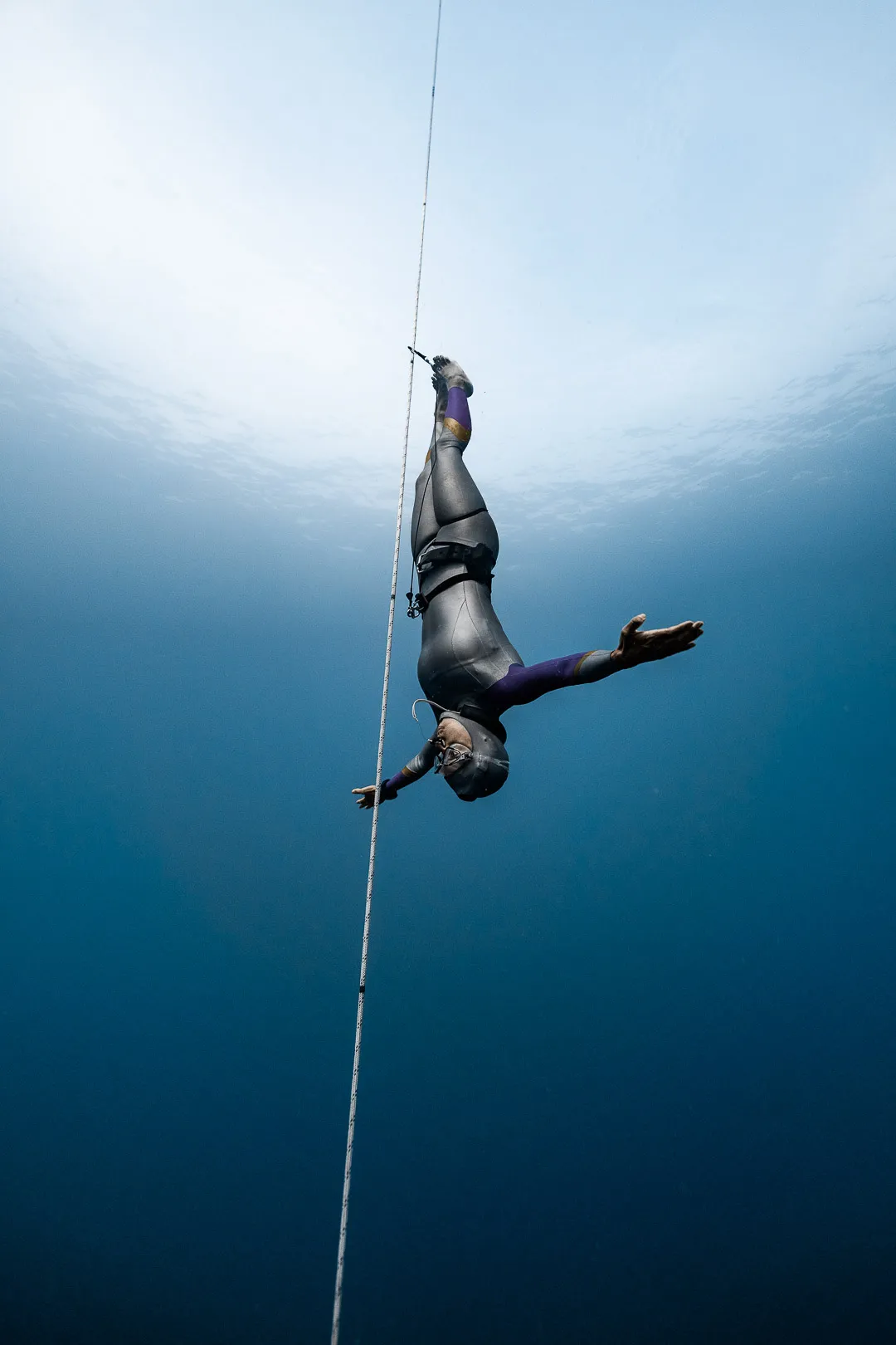 Private freediving training session