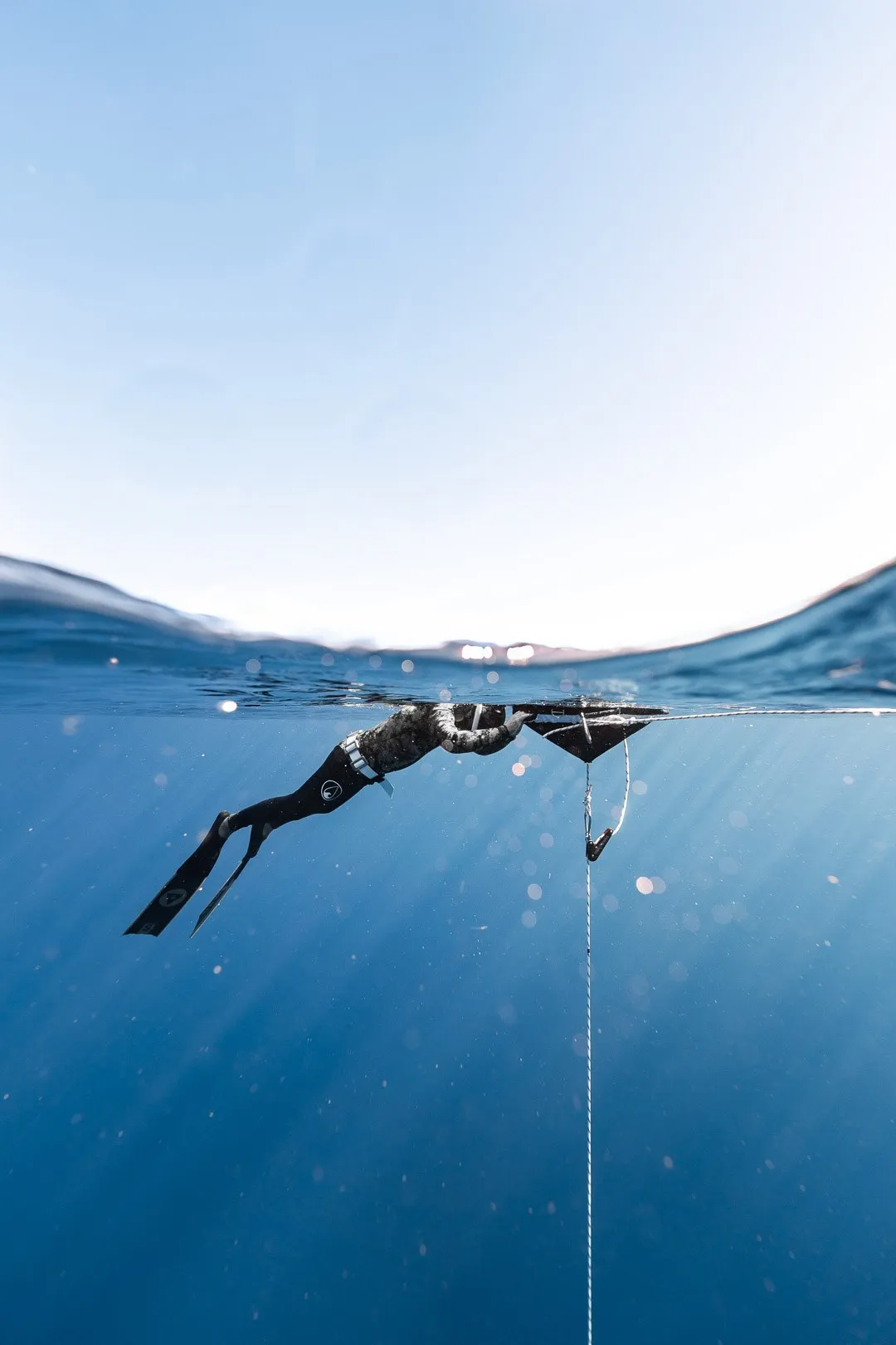 One-on-one private freediving coaching in open water off Oahu